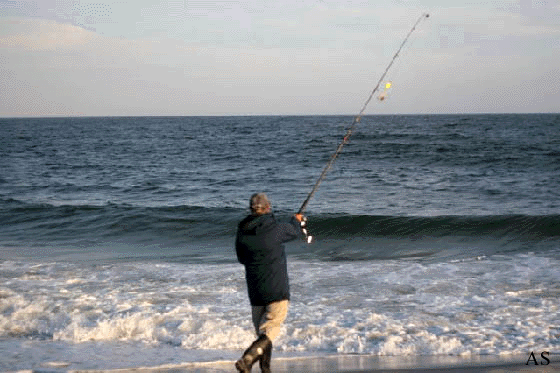 Plug Fishing From The Surf for Striped Bass 