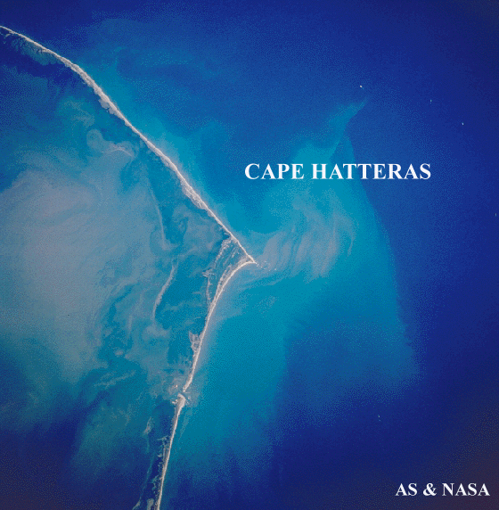 Cape Hatteras from space 