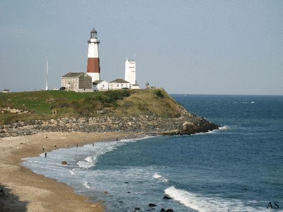 Montauk Lighthouse and Turtle cove 