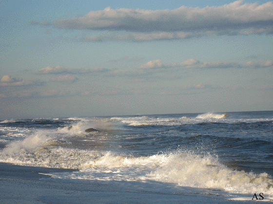 Example of  Turbulent Water